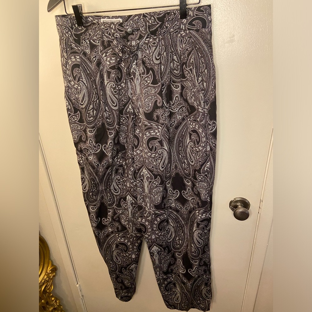 Vintage print pants for men